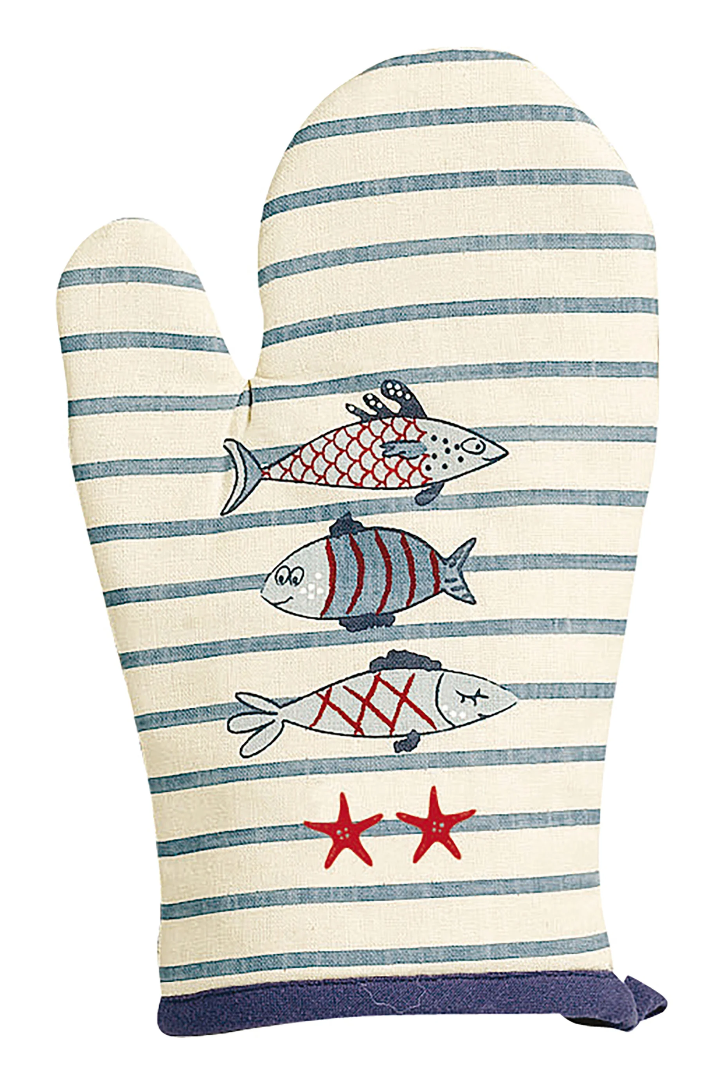 New Pesk Kitchen Glove Bleu 18 X 28