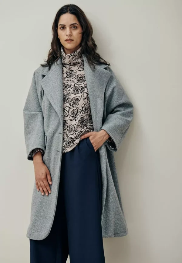 Rosalin Coat - Gray-2