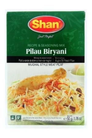 Shan Pilau Biryani Masala 12X50G