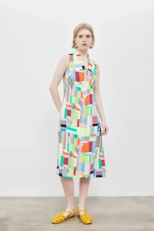 Tinta Dress Original Print Arquitec
