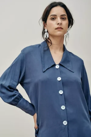 Winter Alma-Blue Shirt