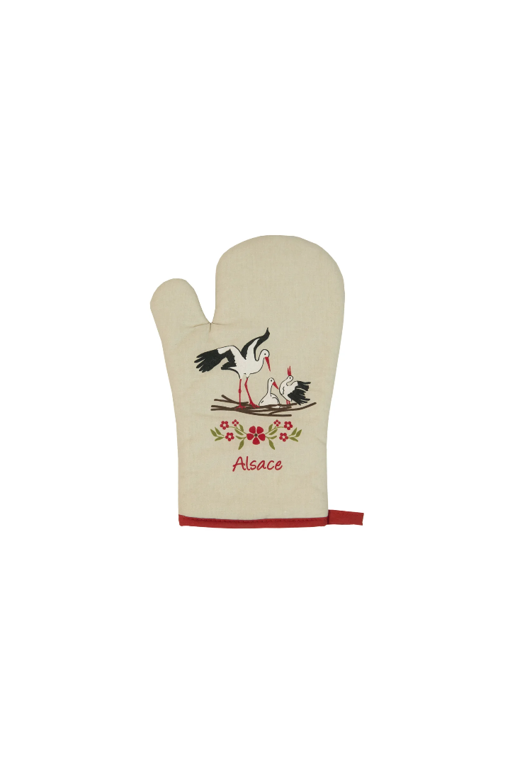 Zamma Oven Mitt and Pot Holder Ficelle 18 X 28