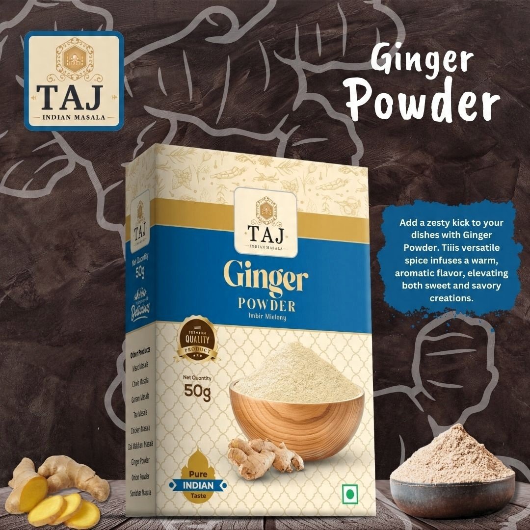 Taj Indian Masala Ginger Powder 200x50G - Image 2
