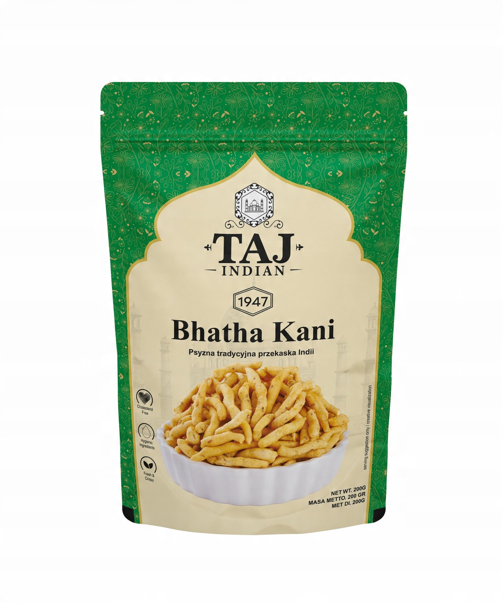 Taj Indian 1947 Bhatha Kani 200G x 10 Pieces