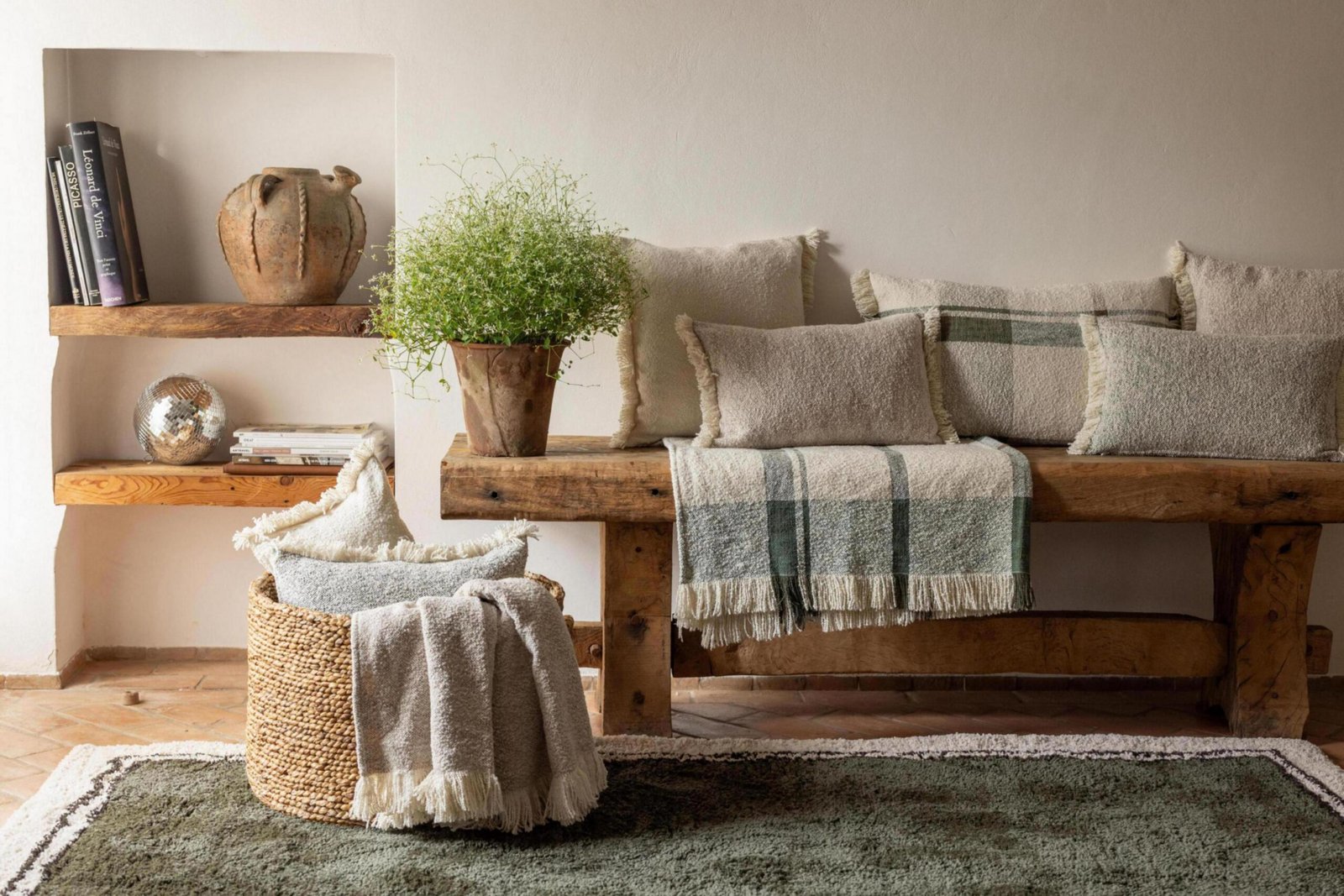 Jane Heathered Throw Blanket 130 X 160 - Image 2