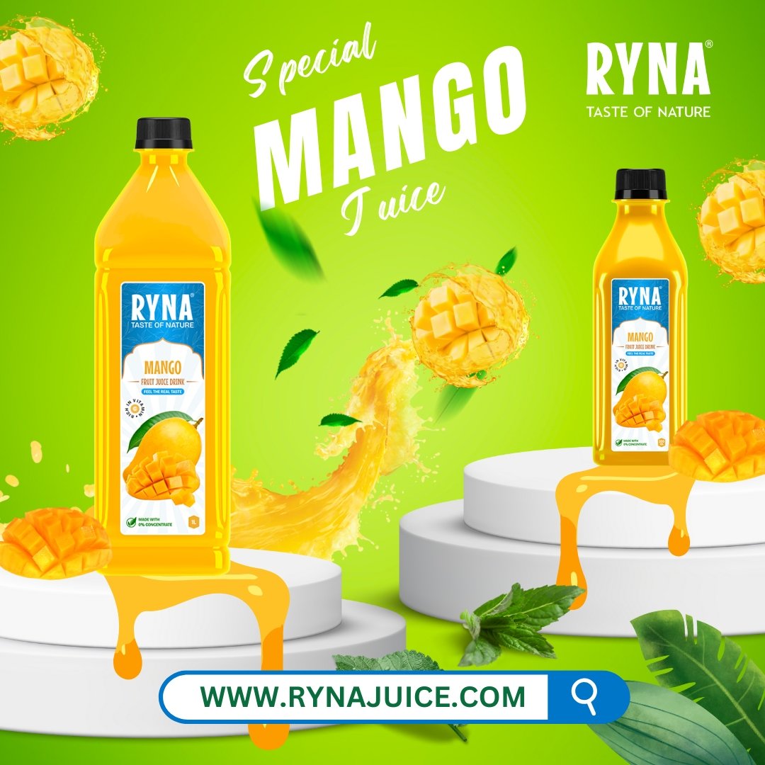 Ryna Mango Juice Drink 200Ml - Image 3