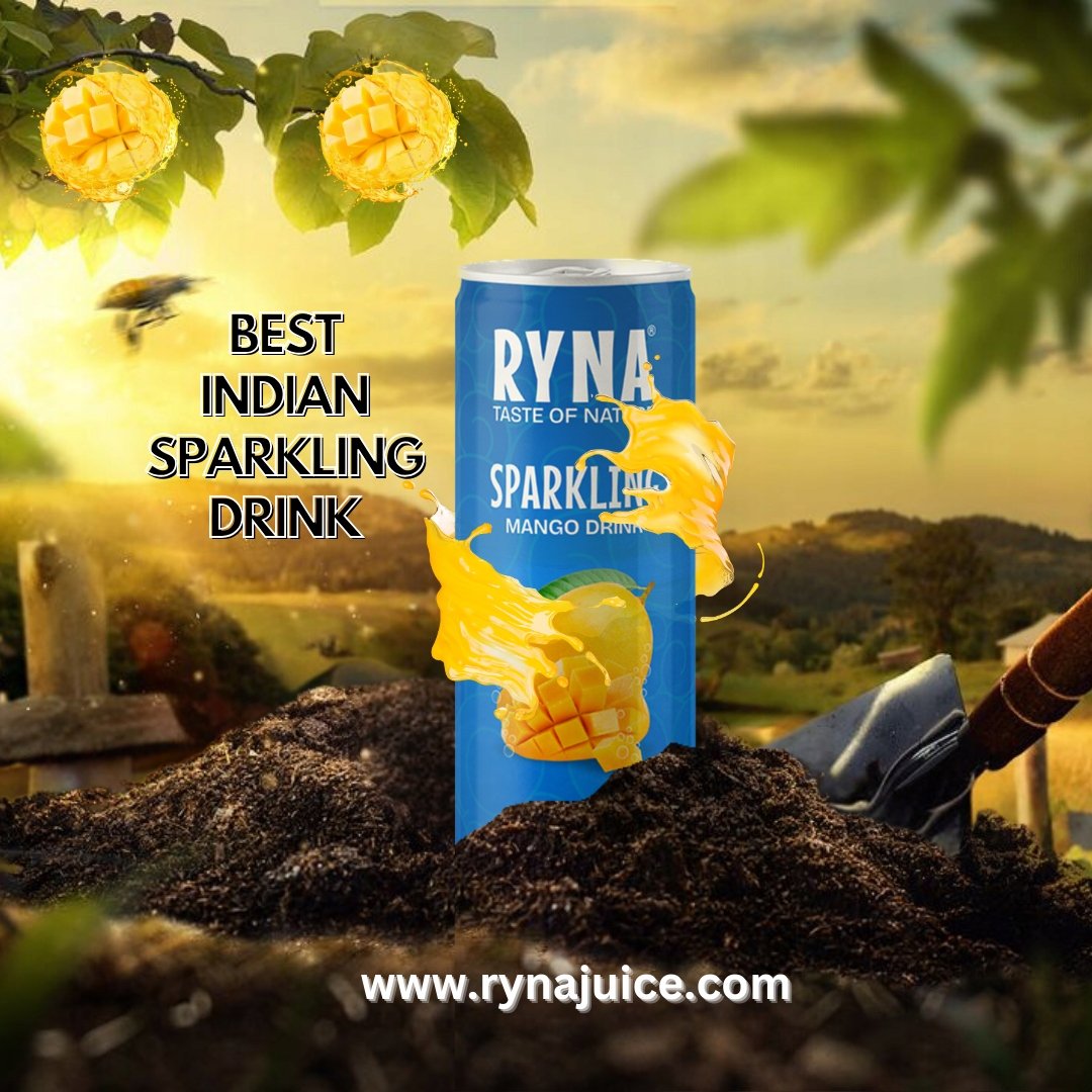 Ryna Mango Sparkling Drink 250Ml X 24Pieces - Image 2