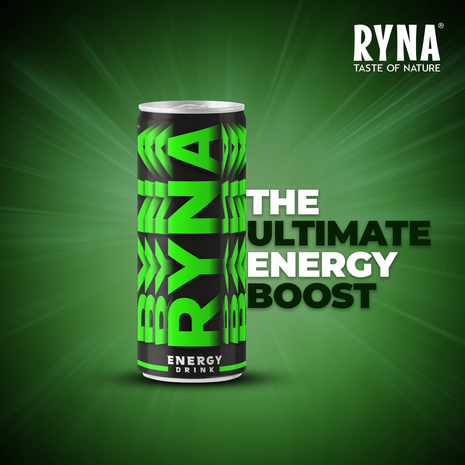 Ryna Energy Drink 250Ml X 24Pieces - Image 3