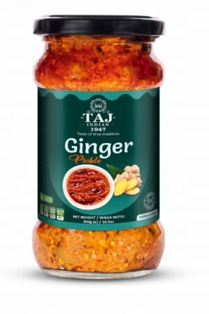 Taj Indian Ginger Pickle 300G x 12Pieces