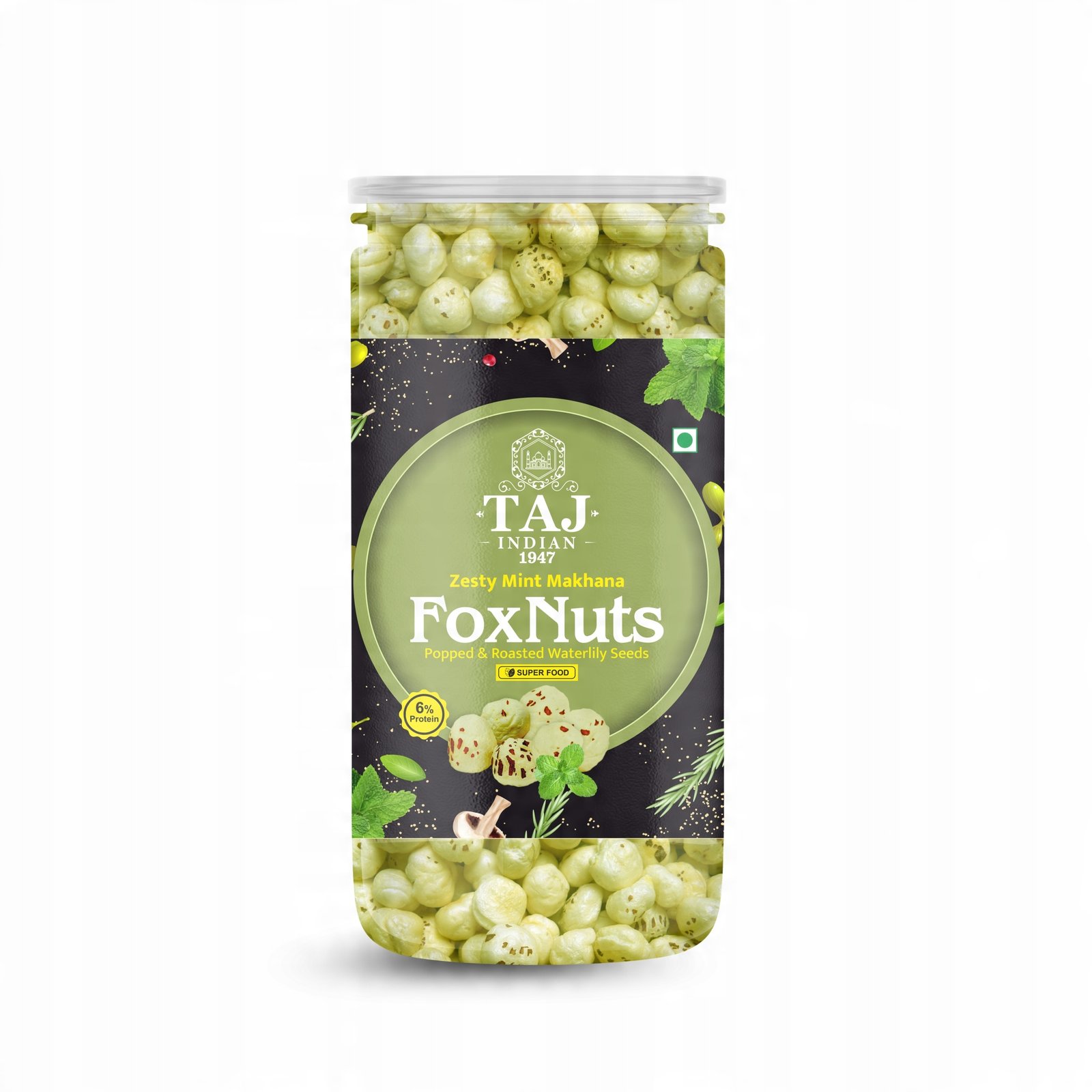 Makhana Zesty Mint 90G x 12Pieces
