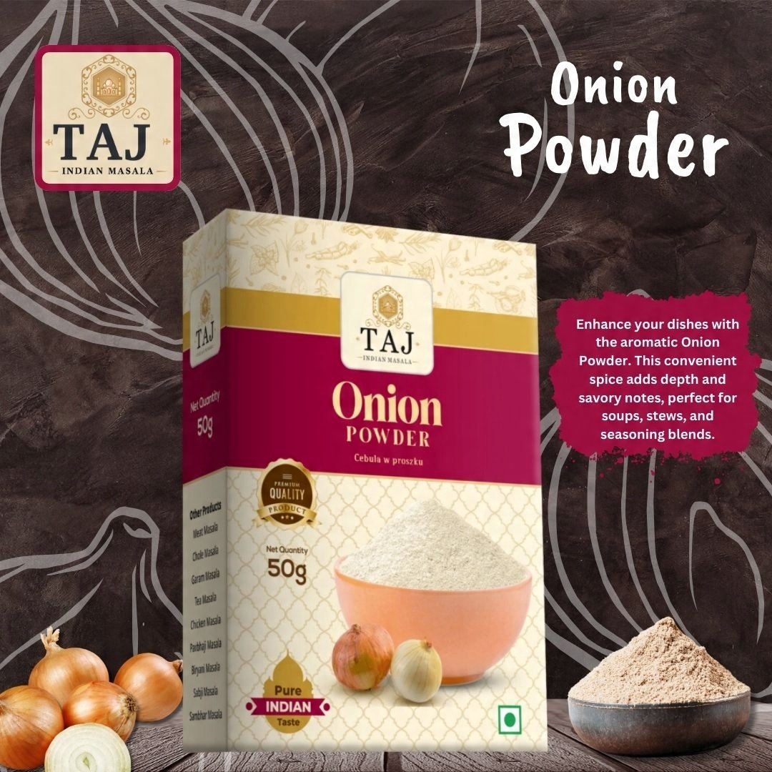 Taj Indian Masala Onion Powder 200x50G - Image 2