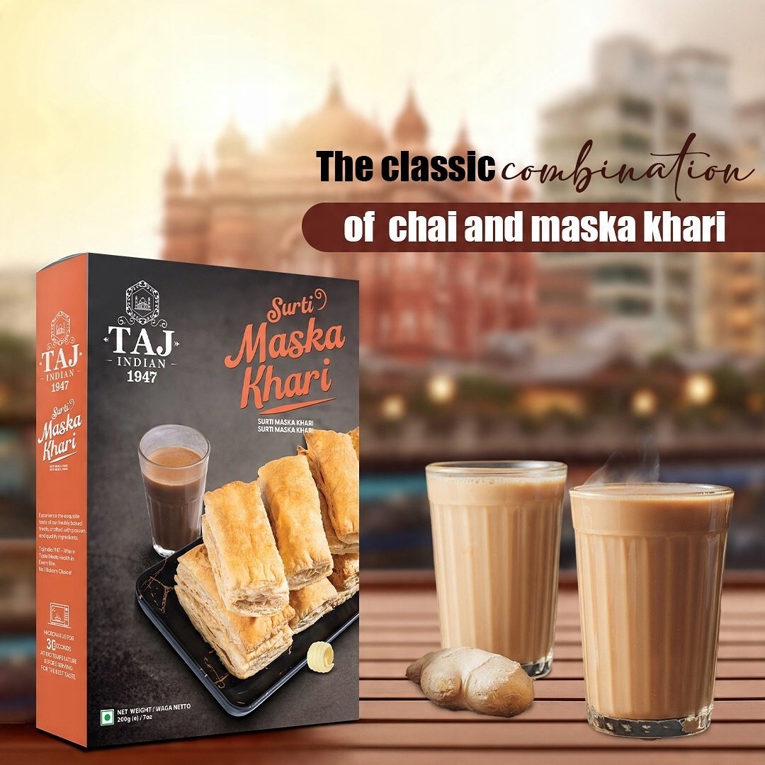 Taj Indian 1947 Surti Maska Khari 200G x 15Pieces - Image 2