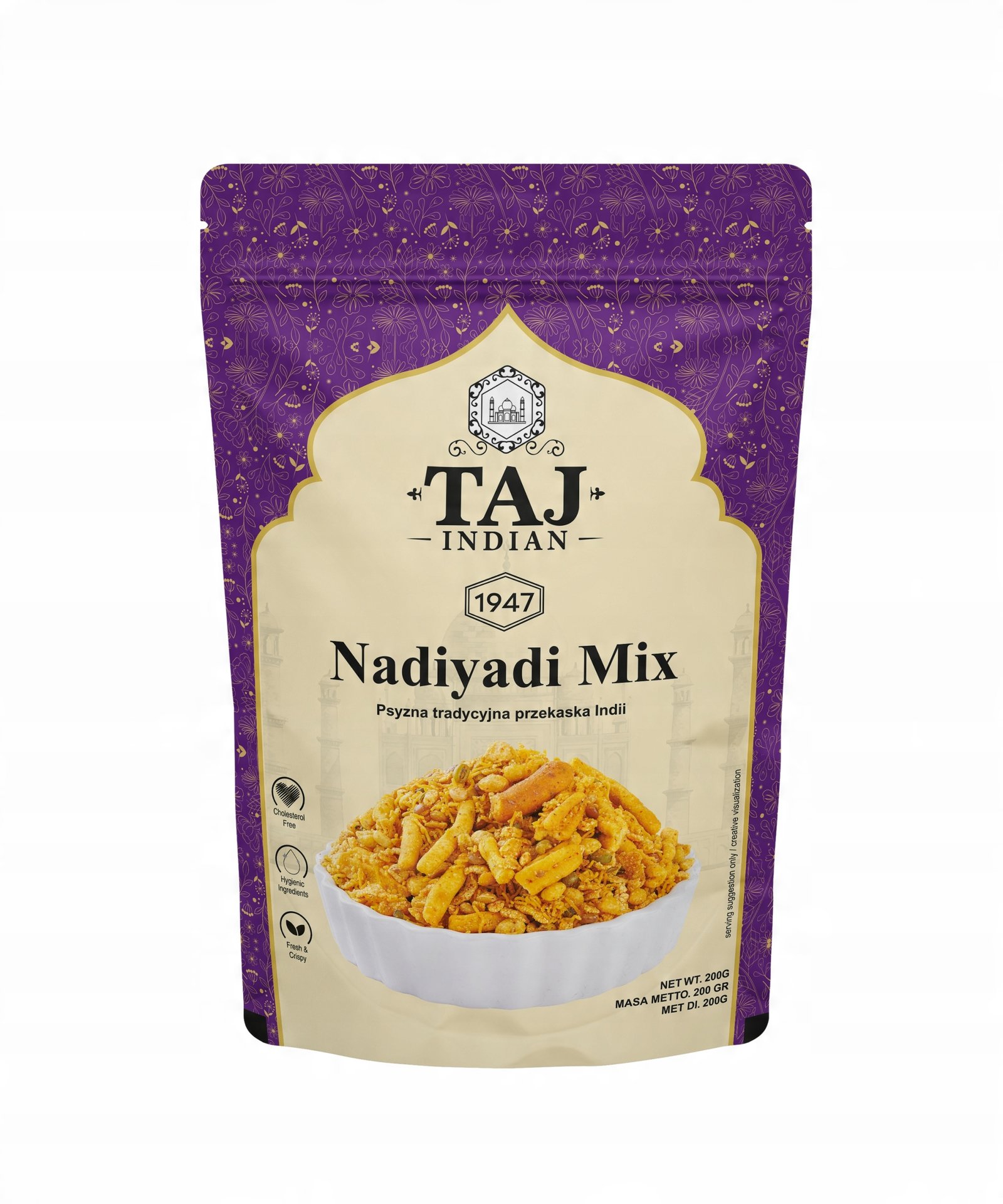 Taj Indian 1947 Nadiyadi Mix 200G x 10Pieces