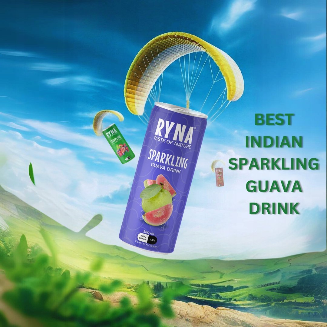 Ryna Guava Sparkling Drink 250Ml - Image 2