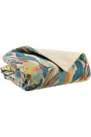 Dori Printed Throw Blanket 135 X 200