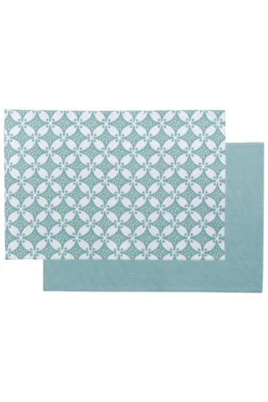 Recycled Coated Placemat Set Fatou 33 X 48