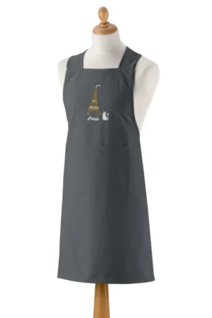 Recycled Japanese Kitchen Apron Tour Eiffel 125 X 85