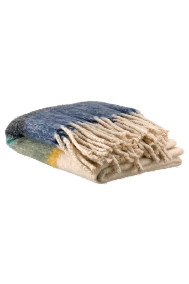 Recycled Striped Throw Isabel 130 X 160