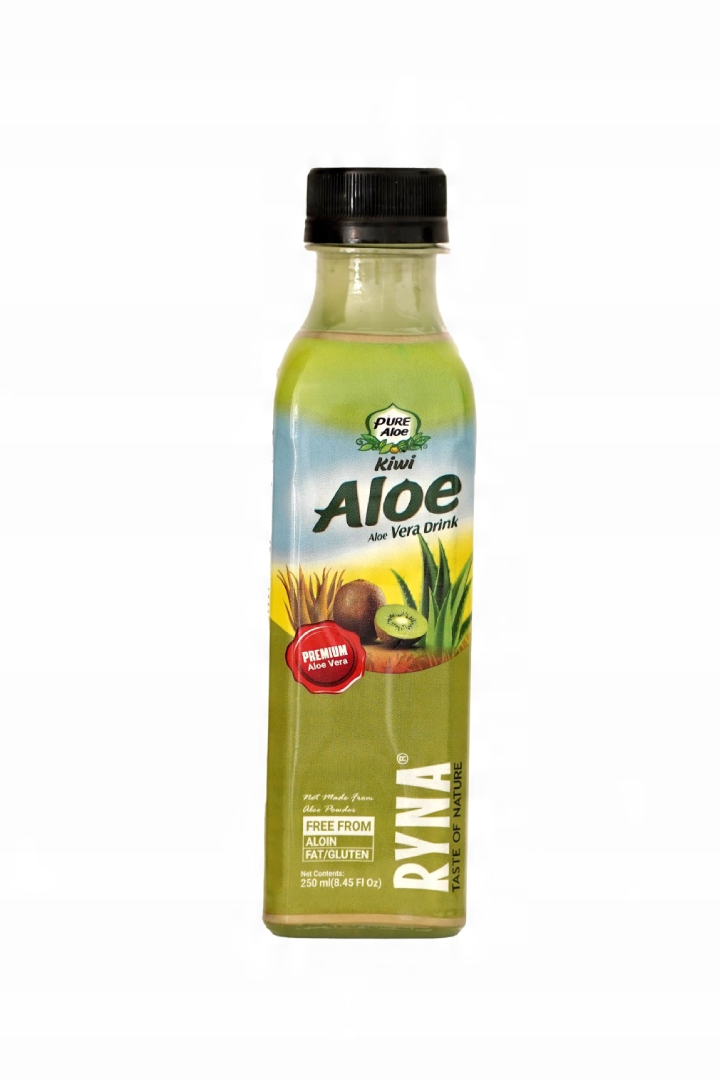 Ryna Aloevera Kiwi Juice 250Ml x 48 Pieces