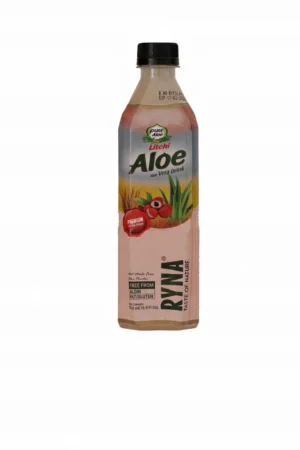 Ryna Aloevera Litchi Juice 500Ml x 24 Pieces