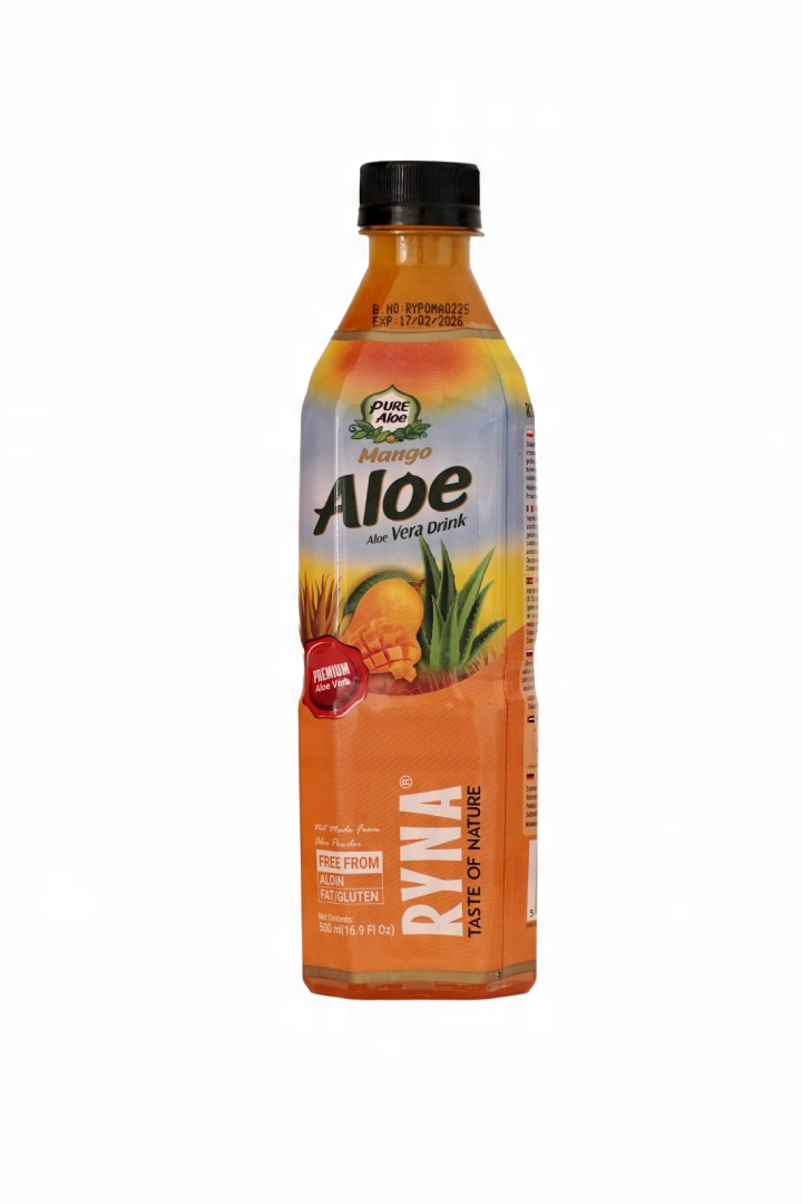 Ryna Aloevera Mango Juice 500Ml x 24 Pieces