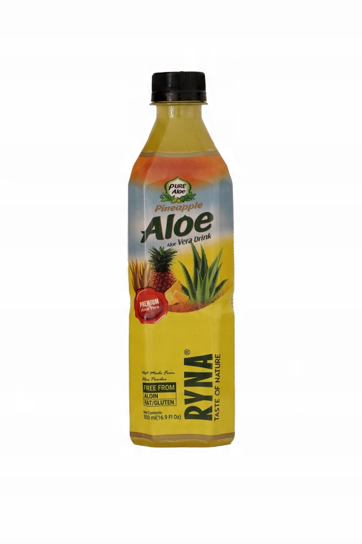Ryna Aloevera Pineapple Juice 500Ml x 24 Pieces