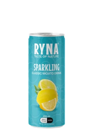 Ryna Classic Mojito Sparkling Drink 250Ml X 24Pieces