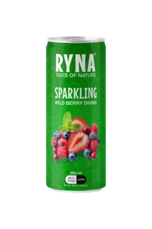 Ryna Wild Berry Sparkling Drink 250Ml X 24Pieces