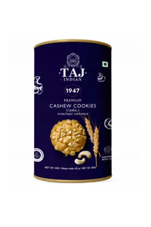 Taj Indian 1947 Cashew Cookies 60G x 48 Pieces