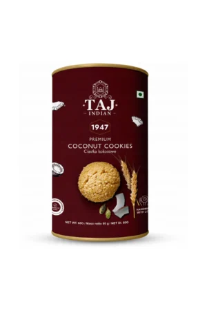 Taj Indian 1947 Coconut Cookies 60G x 48 Pieces