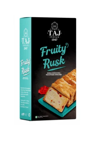 Taj Indian 1947 Fruity Rusk 200G x 20Piexes