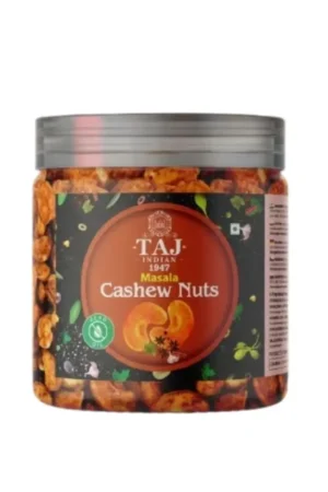 Taj Indian 1947 Masala Cashew Nuts 200G x 24Pieces