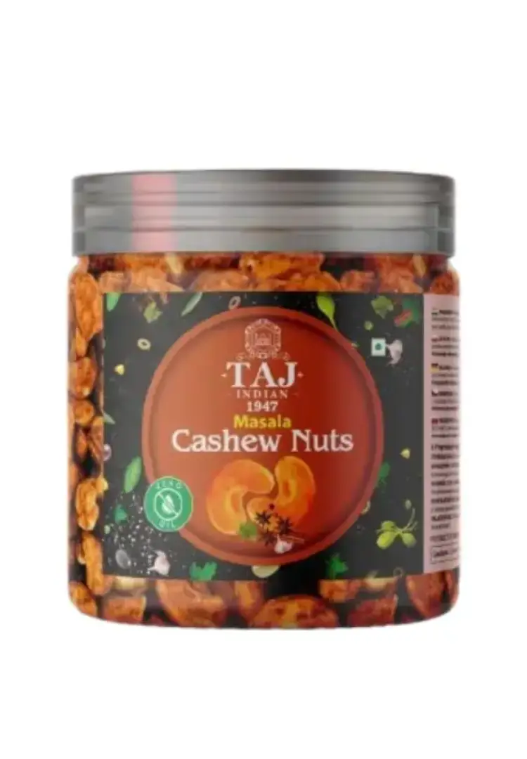 Taj Indian 1947 Masala Cashew Nuts 200G x 24Pieces