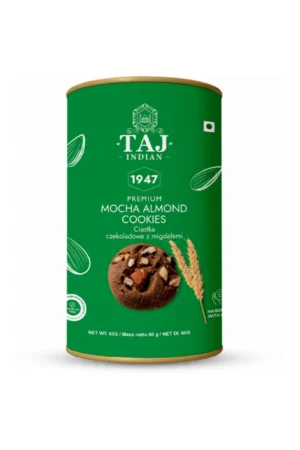 Taj Indian 1947 Mocha Almond Cookies 60G x 48 Pieces