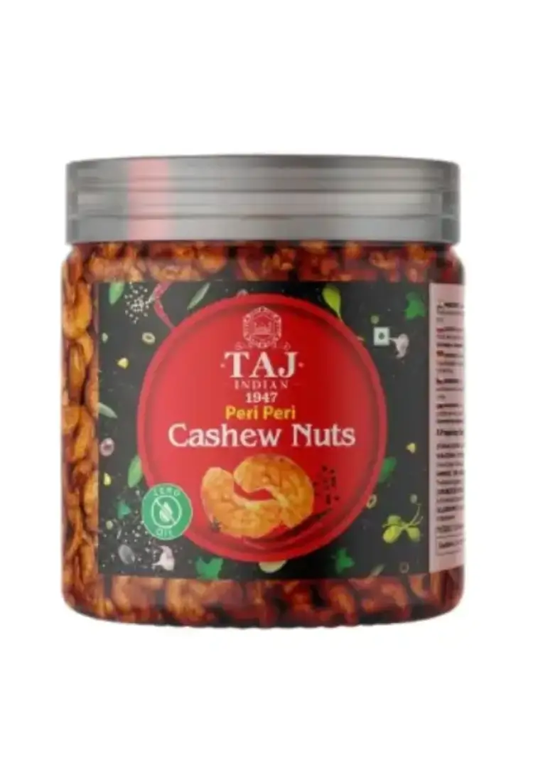 Taj Indian 1947 Peri Peri Cashew Nuts 200G x 24Pieces
