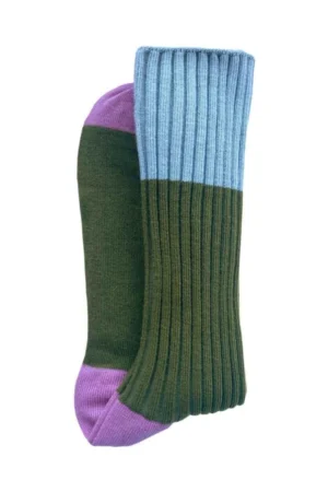 Yvette Socks Olive