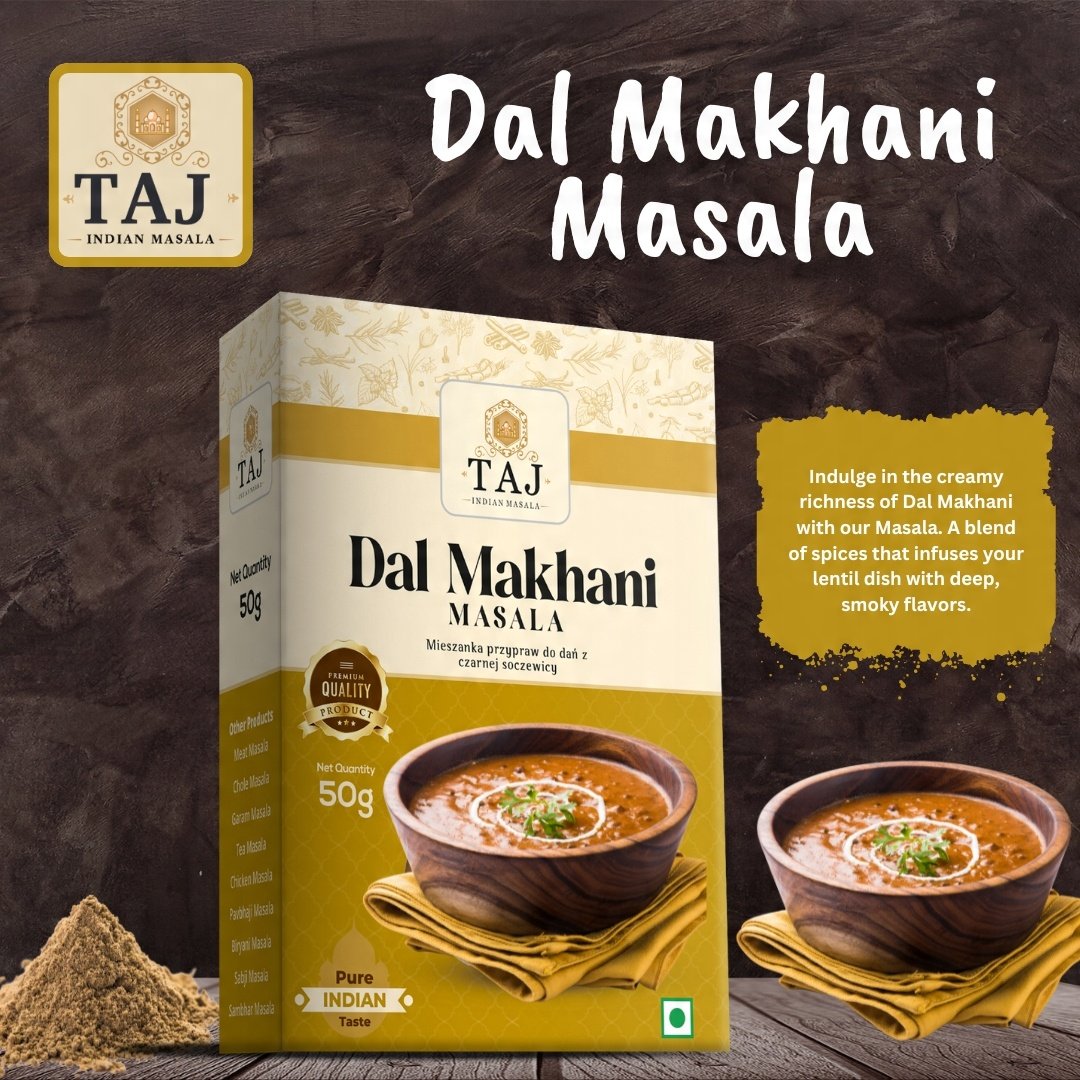 Taj Indian Masala Dal Makhani 200x50G - Image 2