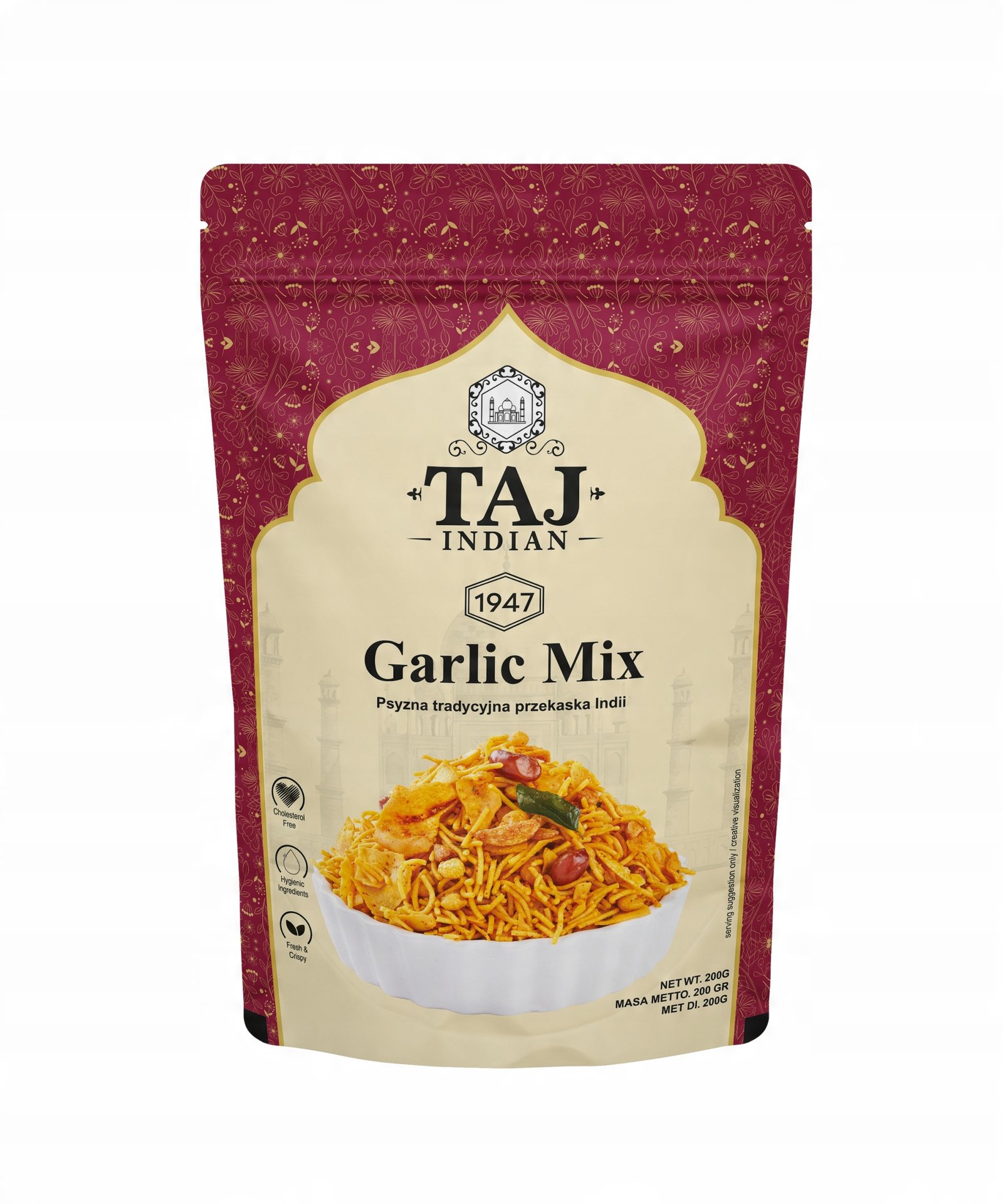 Taj Indian 1947 Garlic Mix 200G x 10Pieces
