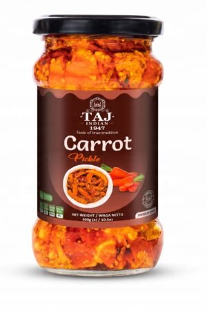 Taj Indian 1947 Carret Pickle 300G x 12Pieces