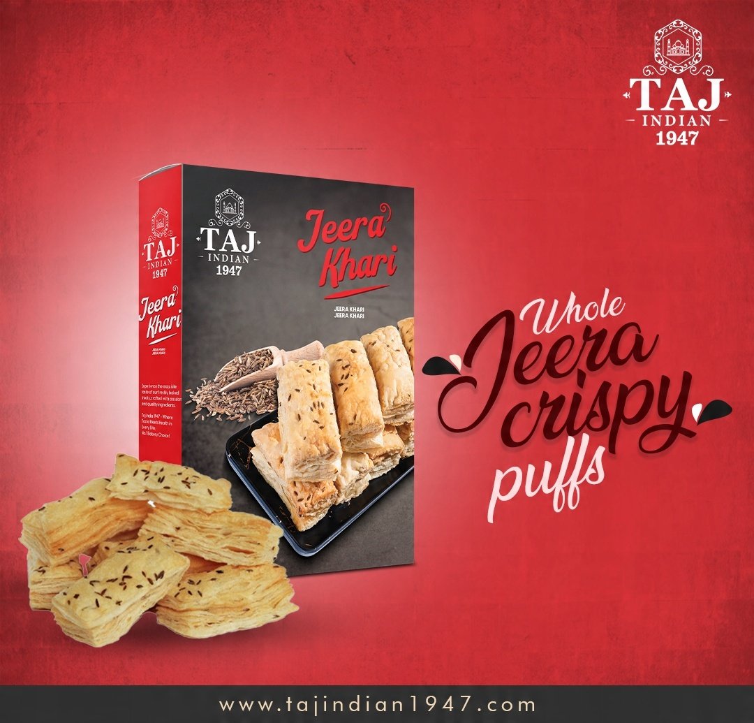 Taj Indian 1947 Jeera Khari 200G x 15Pieces - Image 2