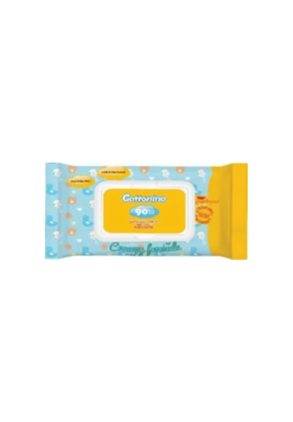 COTTONINO BABY WET WIPES with PLASTIC LID 12X90 pcs