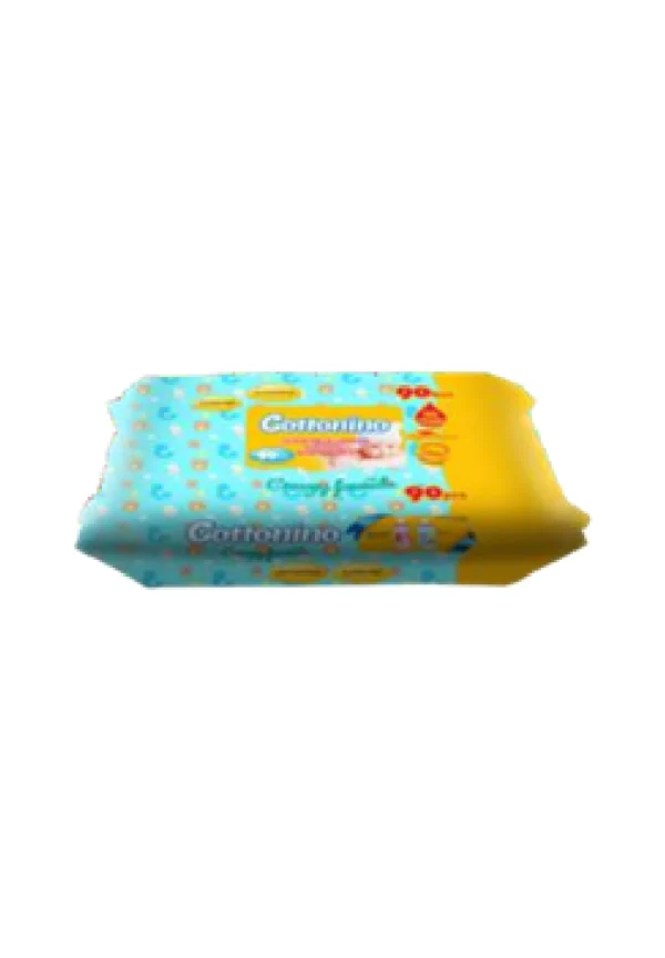 COTTONINO BABY WET WIPES with Securely Fastened Stiker 12X90 pcs