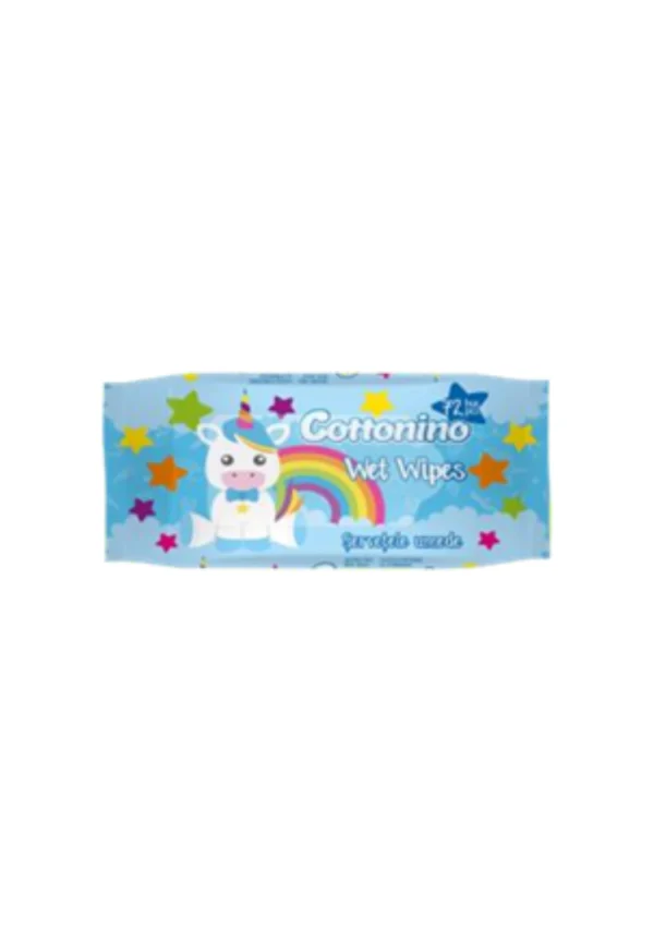COTTONINO UNICORN BABY WET WIPES  BLUE/ PINK 18X72 pcs
