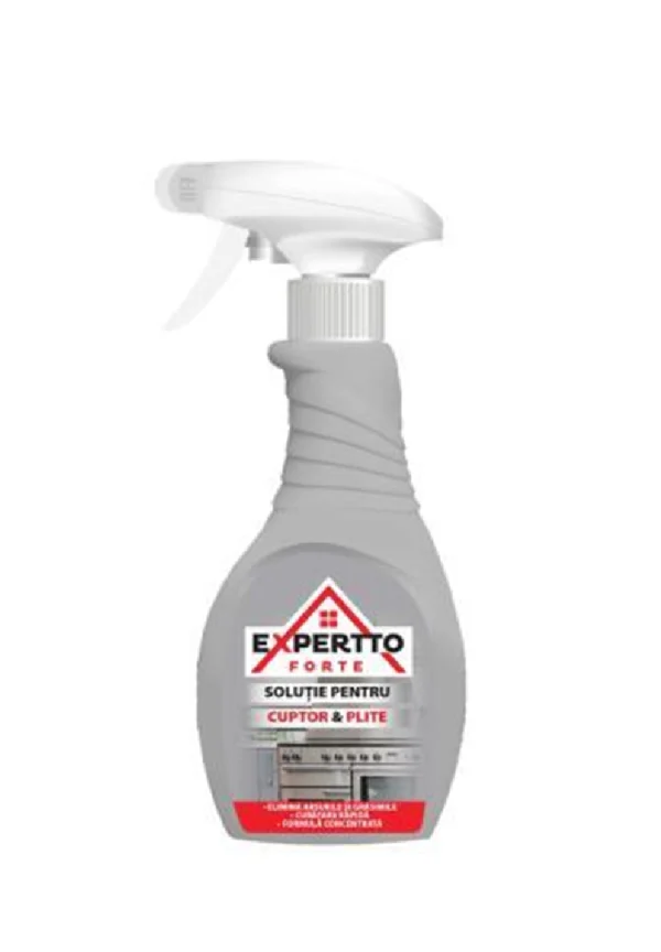 EXPERTTO FORTE CLEANING SOLUTION FOR OVEN AND HOB 12X500 ML