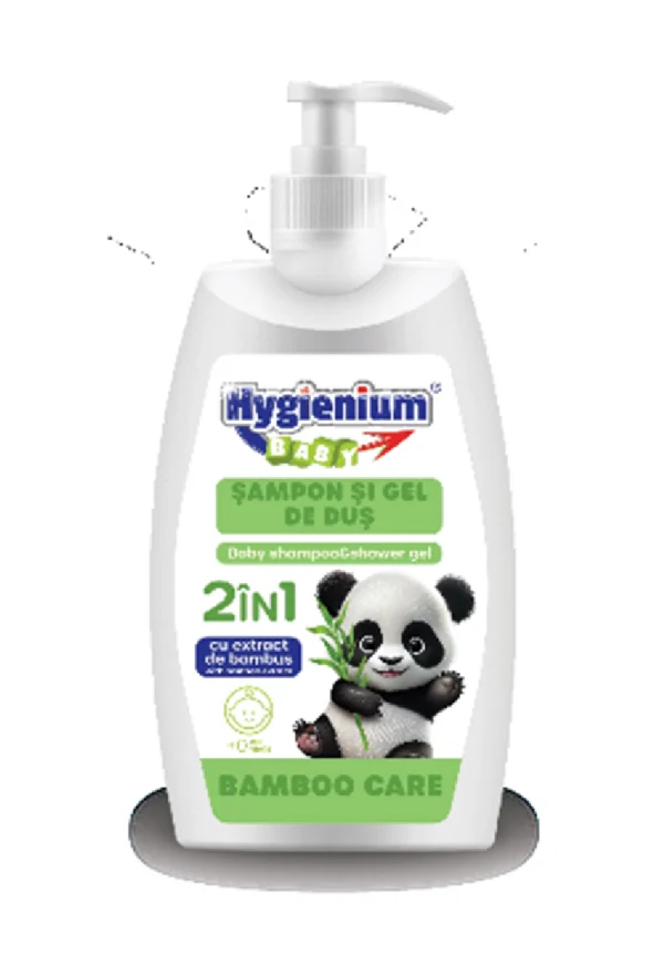 Hygienium bamboo care shampoo and shower gel 2 in 1 with bamboo extract 8X500 ml