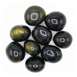 Golden Obsidian 'A' Tumbled Stones 200 gr