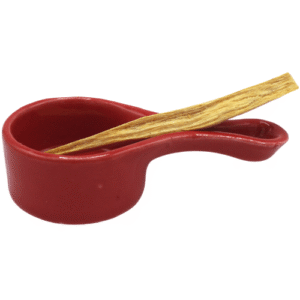 Palo Santo Ceramic Burner - Red