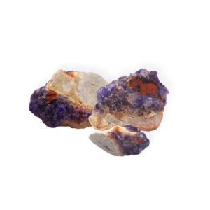 Amethyst cluster B quality rough size S/M 1000 gram