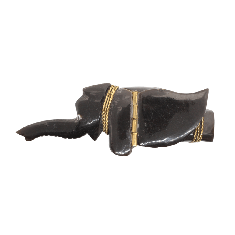 Artisanal Ox Horn Box - Big Elephant