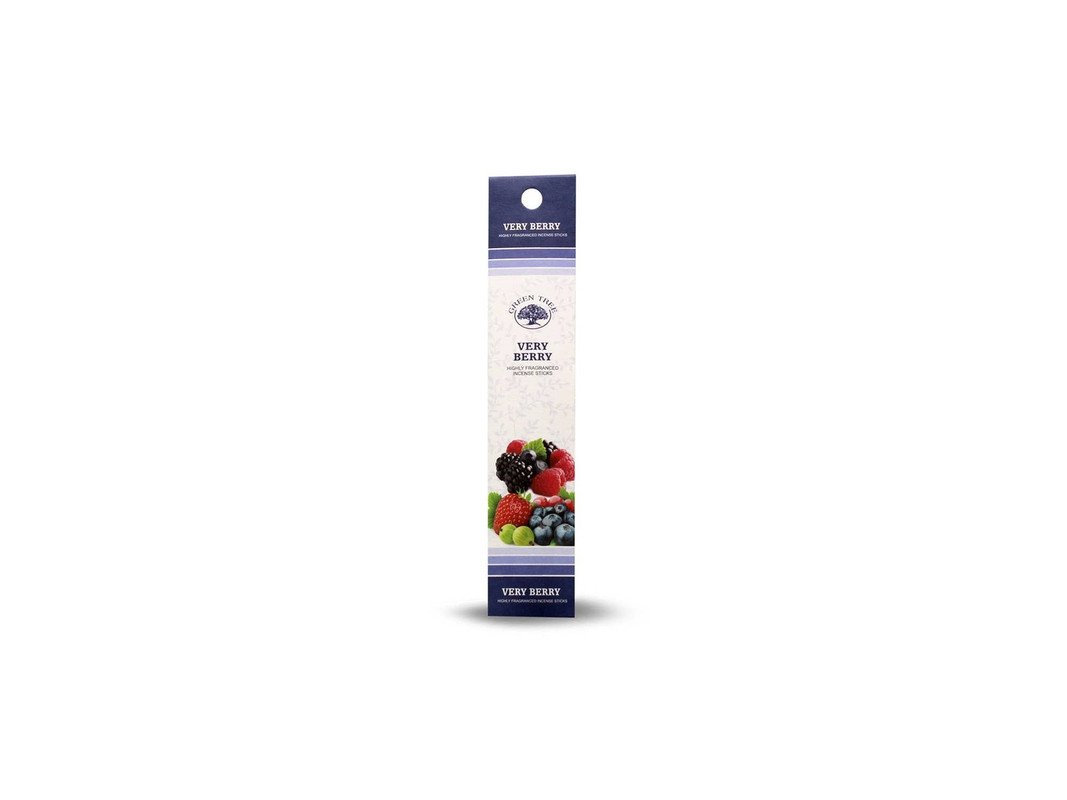 5 Sticks Incense 12 Cm Per 100st. Very Berry